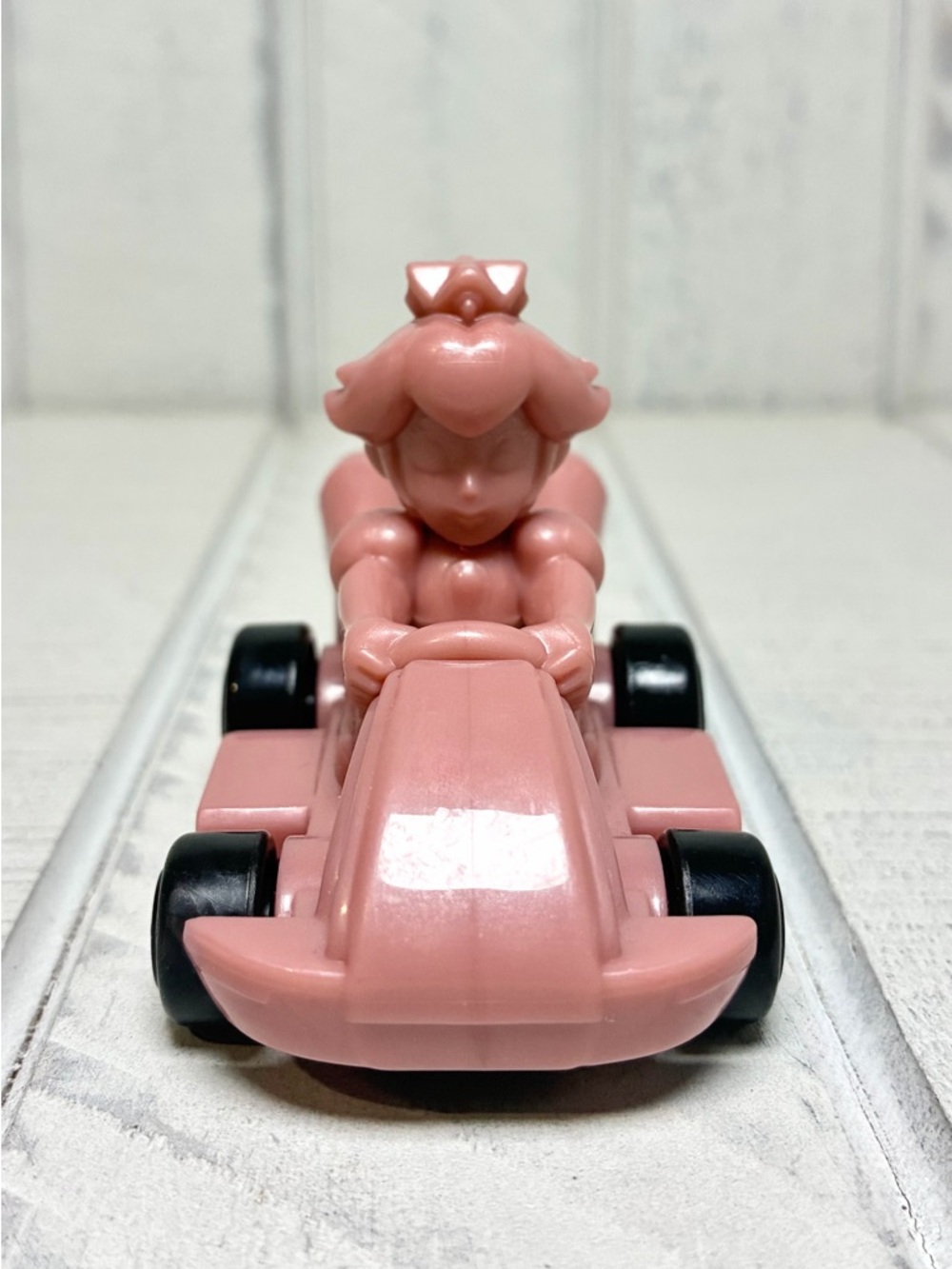 Nintendo Mario Kart Peach Figurine Pink Monochromatic McD’s Happy Meal Toy 2024